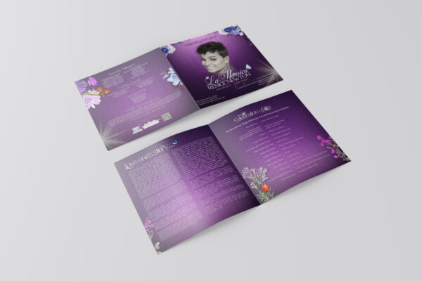 Funeral Program Design